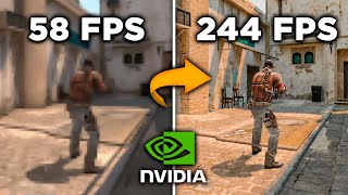 Como AUMENTAR FPS sem PERDER qualidade no CSGO nova ferramenta NVIDIA Image Scale [upl. by Marler464]