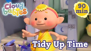 Its Tidy Up Time 🧺🧹  Mothers Day Compilation  Cloudbabies Official [upl. by Teirtza]