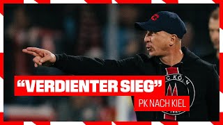 quotWir hatten einen guten Zugriffquot  Pressekonferenz nach Kiel  1 FC Köln  Holstein Club 30 [upl. by Michey]