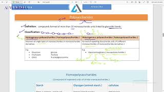 polysaccharides  Zagazig [upl. by Le]