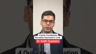 4 Best Natural Beverages for Constipation Relief 🍋  DrSethi healthtips health [upl. by Hamlen]