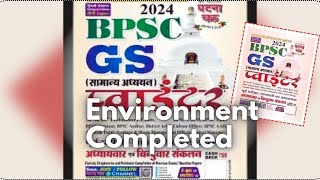 GHATNA CHAKRA 70TH BPSC POINTER environmentquickrevision2024 ENVIRONMENT COMPLETE [upl. by Lucias]