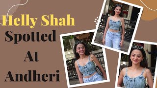 Helly Shah Spotted At Oshiwara  hellyshah spotted [upl. by Atived]