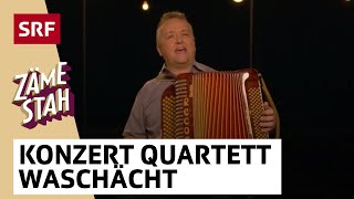 Konzert Quartett Waschächt  Zäme stah  SRF [upl. by Weldon]