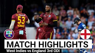 West Indies vs England 3rd ODI Match Full Highlights 2024  WI vs ENG 3rd ODI 2024 Highlights [upl. by Yecniuq403]