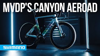 Mathieu van der Poels Canyon Aeroad world champion edition Dream Build  SHIMANO [upl. by Bernelle507]