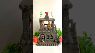 Clay house making 🏠🔥diy craft cute diycraft shorts [upl. by Ferdinana815]