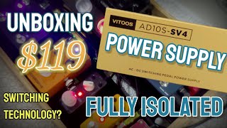 ASMR UNBOXING  New Pedalboard PS Is it any Good Vitoos AD10SSV4 [upl. by Yetta72]