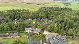 A wee trip around the stunning Otterburn Hall lodge park [upl. by Nivag52]