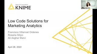 Low Code Machine Learning Solutions for Marketing Analytics [upl. by Greenebaum93]