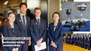 Scholars Assembly  Macleans College 2024 [upl. by Koval132]