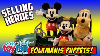 FOLKMANIS Puppets at Toy Fair 2019 [upl. by Kata]