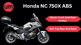 Honda NC 750X ABS  Nissin Front And Rear Brakes  Walk Around [upl. by Dorren]