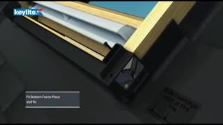 BUILDBASE HOW TO  Keylite – Slate Roof Windows Installation [upl. by Kalman542]