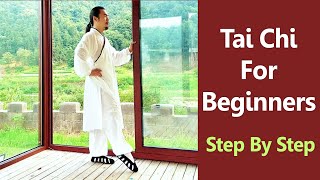 Tai Chi for Beginners StepbyStep Movements for Relaxation and Health  Taichi Zidong [upl. by Griggs]