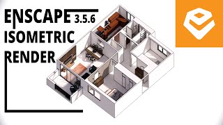 ENSCAPE 356 For SketchUp Tutorial Isometric Rendering [upl. by Swain148]