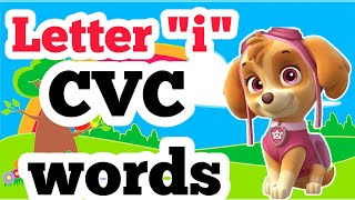 Blending CVC Words for Kindergarten  Consonant Vowel Consonant  Phonic Song  ABC Alphabets [upl. by Lleumas]