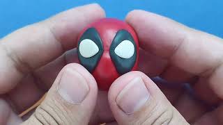 Hice a DEADPOOL chibi con plastilina [upl. by Katalin]