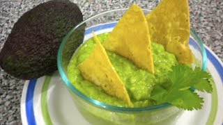 SALSA DE AGUACATE  Vicky Receta Facil [upl. by Anaehr]