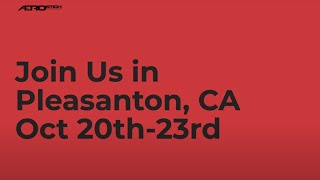 Join Aerostich at our Pleasanton CA PopUp on October 20  23 2022 [upl. by Clarette396]