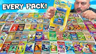 I Opened EVERY Pack of Pokemon Cards 30000 [upl. by Franzoni]