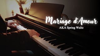 Mariage dAmour Chopin  Spring Waltz  Paul de SennevilleRichard Clayderman 4K [upl. by Gulick]