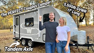 Full TOUR Of Our New Camper The PERFECT Home On Wheels For Two People  Full Time Camping Couple [upl. by Idak]