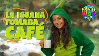 La Iguana Tomaba Café La Iguana y el Perezoso  Grupo Triqui Triqui  Fuentes Kids Video Oficial [upl. by Zoba]