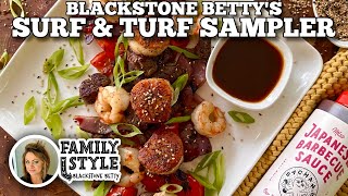 Blackstone Bettys Surf amp Turf Sampler  Blackstone Griddles [upl. by Adnwahsat342]