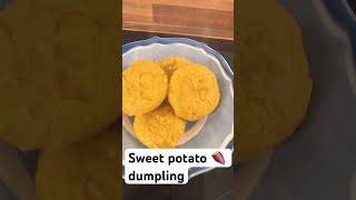 Sweet potato dumpling chefricardocooking [upl. by Baum]