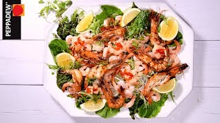 Prawn Salad with PEPPADEW® Sweet Piquanté Peppers [upl. by Azenav]