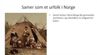 Samfunnsfag  Samisk kultur og historie [upl. by Norward724]