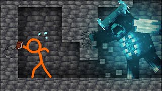 The Warden  Animation vs Minecraft Shorts Ep 26 [upl. by Eecak]