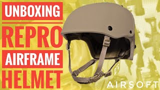 🔴LIVE UNBOXING  Repro AirFrame Helmet REVIEW  Airsoft [upl. by Siron]