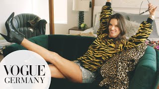 Alessandra Ambrosio stellt sich der VOGUEShoppingChallenge  VOGUE Germany [upl. by Mariquilla]