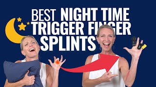 Best 5 Trigger Finger Splints for Night Time [upl. by Cissej]