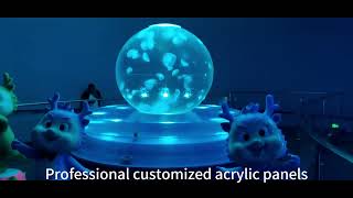 Custom Acrylic jellyfish tank [upl. by Rather301]