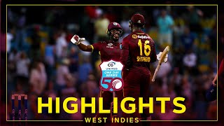 Highlights  West Indies v England  Tense Chase Gives Windies Series Victory  3rd CG United ODI [upl. by Debbee958]