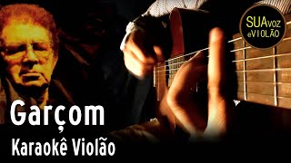 Garçom  Reginaldo Rossi  Karaokê Violão com letra [upl. by Peugia]