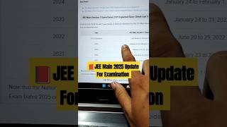 JEE Main 2025  Last 5 year trends for Examination JEE Main Registration [upl. by Valdemar]