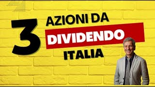 BORSA ANALISI TECNICA E FONDAMENTALE PER SCEGLIERE 3 TITOLI AZIONARI [upl. by Eliza]