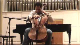 Penderecki Per Slava Guillermo Pastrana violoncello solo [upl. by Brodie]