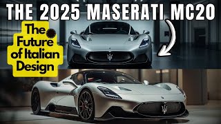 EXPERIENCE THE FUTURE 2025 MASERATI MC20 SHOWCASE [upl. by Nehgaem]