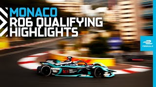 Dueling In Monaco Close Formula E Qualifying Highlights  Round 6 Monaco EPrix [upl. by Tezil]