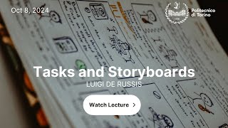 HCI2024  Lecture 7  Tasks and Storyboards [upl. by Aizirtap31]