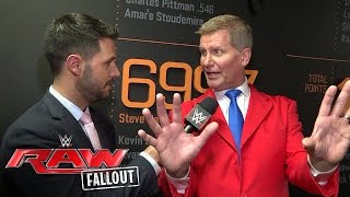 John Laurinaitis is excited for his future in WWE Raw Fallout June 20 2016 [upl. by Church]