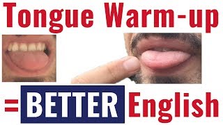 Do THESE 5 Tongue Exercises Now to Speak Better English [upl. by Arundel]