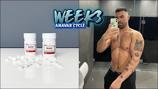 WEEK 3 ANAVAR ONLY CYCLE BENEFITS  ADVANTAGES TO 40MG OF ANAVAR [upl. by Elberta]