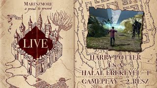 Harry Potter és a Halál ereklyéi 1 LIVE GAMEPLAY XBOX 360 játék – 2 rész  Mareszmore [upl. by Rubma]