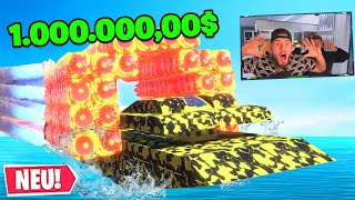 ICH BAUE ein 100000000 SPEEDBOOT in Trailmakers [upl. by Heffron]